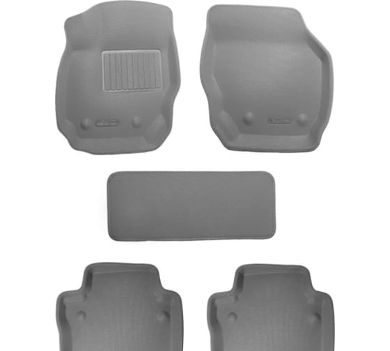 Коврики PSV VW Touran I 2003 2010 г 3D серый Kagu 135960