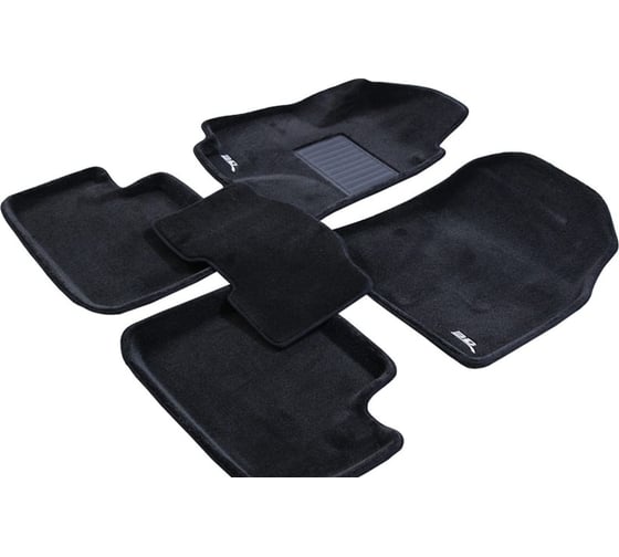 Коврики PSV Audi A5 8T 2007 2016 г 3D черный Royal Mat 116541 1