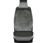 Накидки GTL 2D PREMIUM Effect Т серый, отстрочка серая, комплект на весь салон 135862