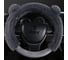 Оплетка на руль из искусственного меха PSV MISHKA Premium Черно Серый Серый M 136096 1