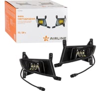 Светодиодная фара Airline с четкой световой границей, 27W Белый, 200x140x200 с рамкой, кмпл 2 шт. ALED084