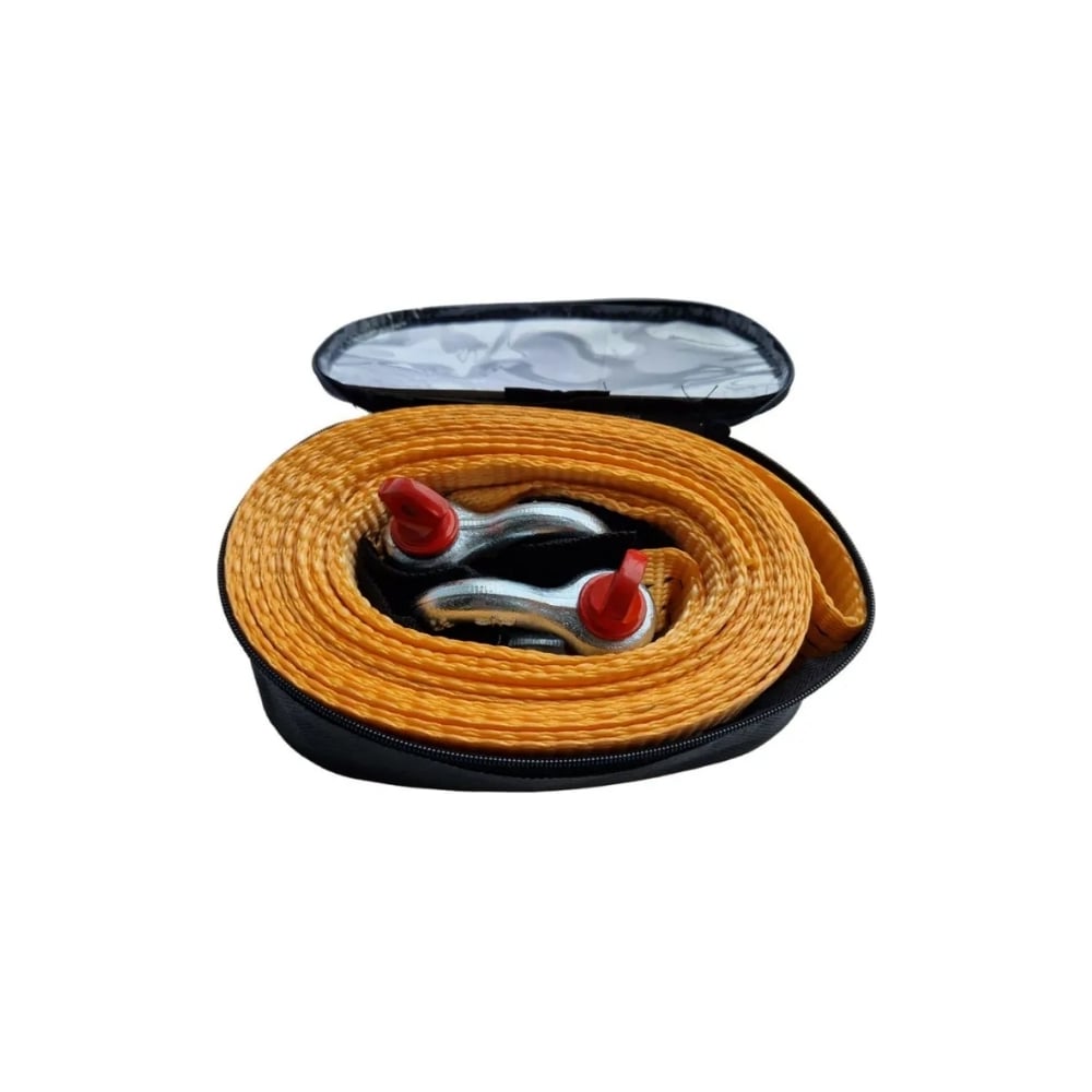 Буксировочный трос Avto Vins 12 т, 5 м с шаклами скоба - скоба, для ...