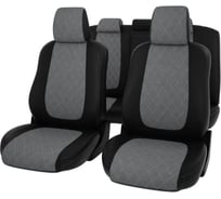 Чехлы PSV Mazda 6 II 2007 2013 г седан 2 3 черный к з черно серый жаккард Экстрим ЭЛиС 136370