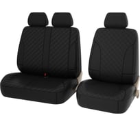 Чехлы PSV King Next TRANSIT Черный отстрочка черная терморомб экокожа 135732