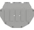 Защита картера SHERIFF для TOYOTA Sequoia 2000-2007 4,7/ TOYOTA Tundra 2004-2007 4,7, гнутая, сталь 2.5 мм, с крепежом 1782 1