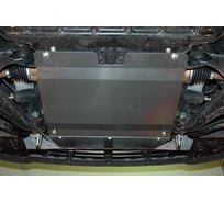 Защита картера SHERIFF для HYUNDAI H I (Starex) 2002-2007 2.4/ 2.5TD 4wd, гнутая, сталь 2.5 мм, с крепежом 1026