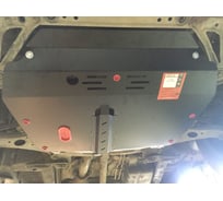 Защита картера и КПП SHERIFF для TOYOTA Sienna 2003-2010 3.3, гнутая, сталь 2.5 мм, с крепежом 1486