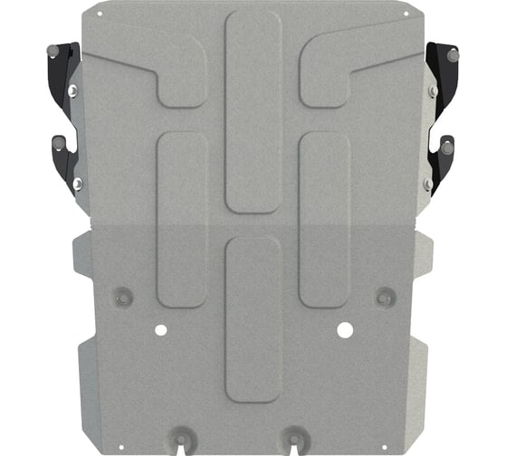 Защита картера и КПП SHERIFF для NISSAN March 2002-2010 1.2 / 1.4 / 1.5dCi/ NISSAN Micra 2002-2010 1.2 / 1.4 / 1.5dCi, гнутая, сталь 2.0 мм, с крепежом Sh 0507 1