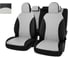 Чехлы PSV Kia Sorento II 2009 2020 г черно белая экокожа Оригинал 122385 1