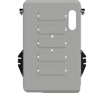 Защита КПП и РК sheriff для UAZ Patriot 150 л.с. 2020-2.7 AT, универсальная штамповка, AL 4 мм, с крепежом 4667