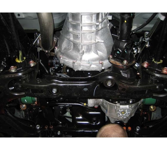Защита картера sheriff для FORD Ranger 2007-2011 2.5TD/ MAZDA Pickup BT-50 2006-2011 2.5 TD, универсальная штамповка, сталь 2.5 мм, с крепежом 1165 V2