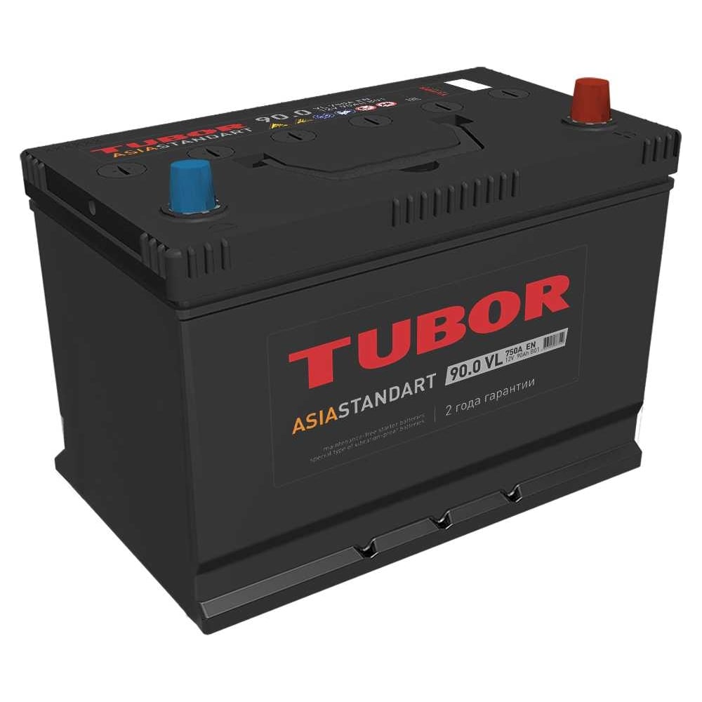 Аккумулятор TUBOR ASIA STANDART 6СТ-90.0 VL B01 4607008887549 ...