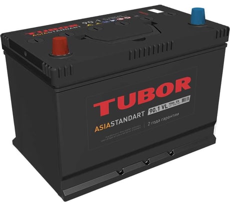 Аккумулятор TUBOR ASIA STANDART 6СТ-90.1 VL B01 4607008887556