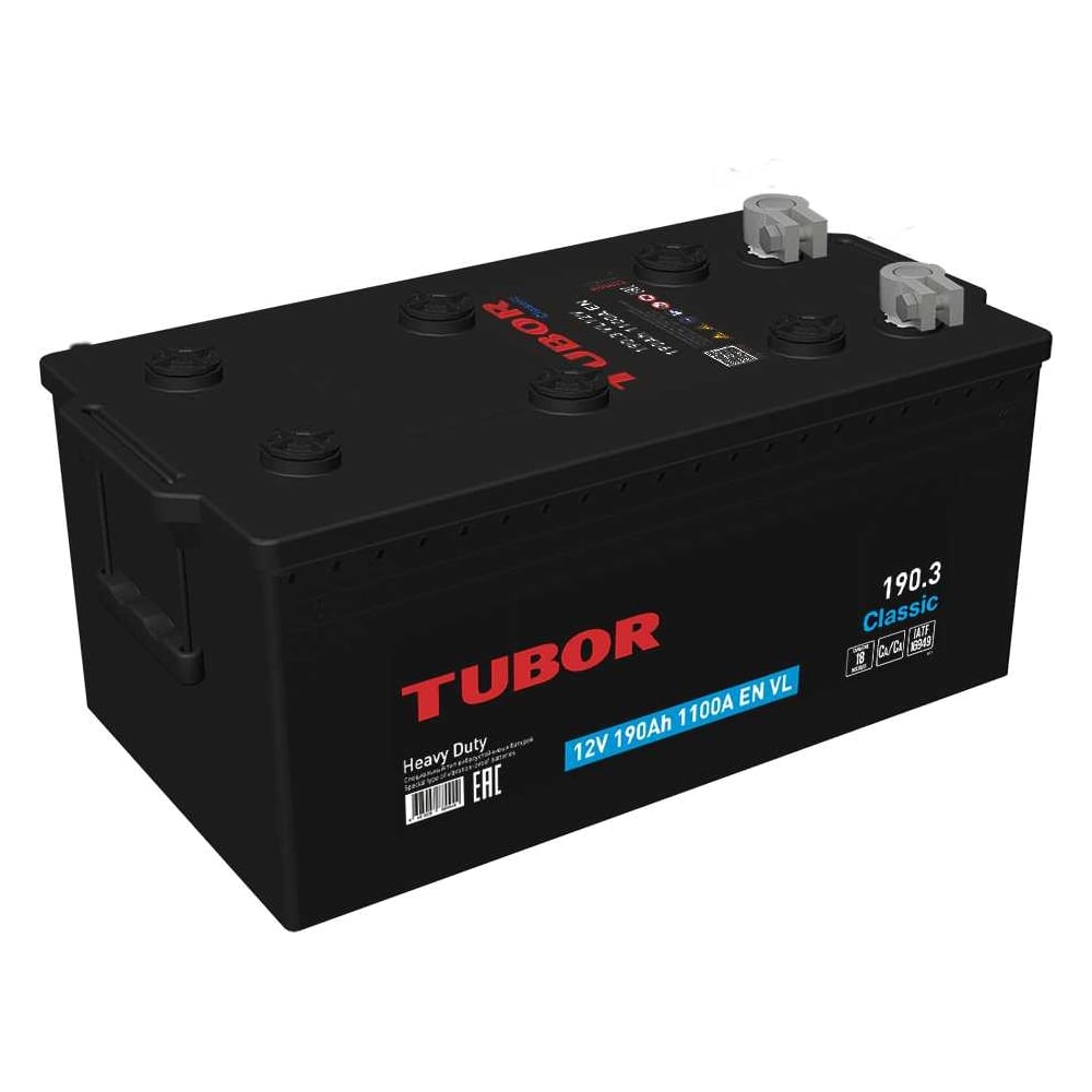 Аккумулятор TUBOR Classic 6СТ-190.3 VL 4607008889949 - выгодная цена ...