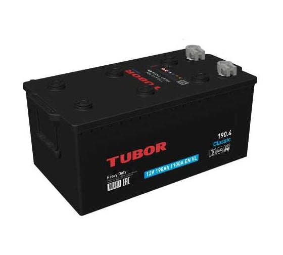 Аккумулятор TUBOR Classic 6СТ-190.4 VL 4607008889956