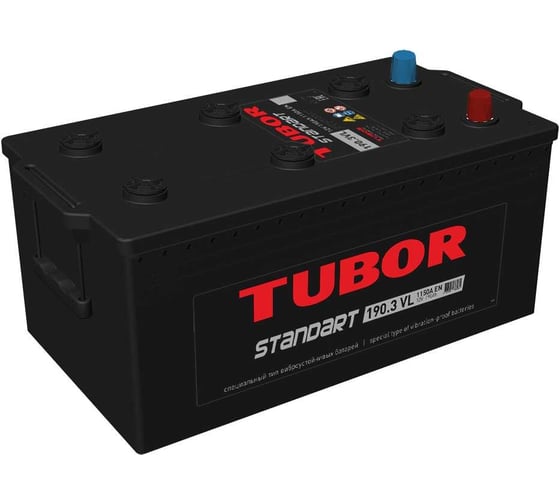 Аккумулятор TUBOR STANDART 6СТ-190.3 VL 4607008888935