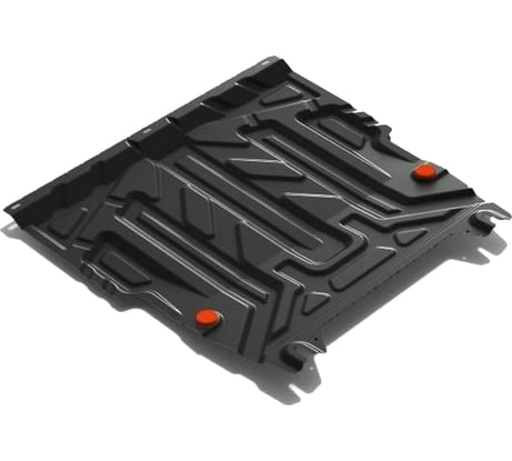 ЗК+КПП Ford Fiesta 2002-2008/Fusion 2004-2012, сталь 2 мм,крепеж в комплекте АвтоБроня 111.01806.3