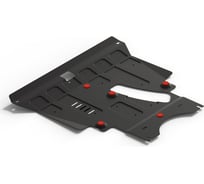 ЗК+КПП Toyota Caldina 4WD 2002-2007/Ipsum 2001-2009, st 2mm АвтоБроня 111.05742.1