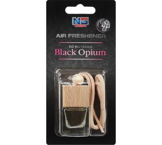 Подвесной ароматизатор NEW GALAXY Автопарфюм, по мотивам Black opium, 5 мл 794-608