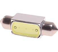 Автолампа C10W SV8,5 1 SMD MEGA WHITE 6000K 36мм 80лм 24V 10 100 MEGAPOWER 85203