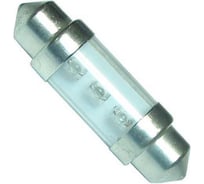 Автолампа C10W SV8.5 8 36мм 3 LED BLUE 9лм 12V 100 1000 HIT MEGAPOWER 30432