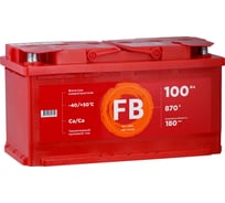 Аккумуляторная батарея FB 6 СТ 100 А/ч 1 L 870 A 600119040