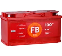 Аккумуляторная батарея FB 6 СТ 100 А/ч 0 LR 870 A 600120040