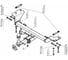 Фаркоп JAC JS4, Москвич 3 с 2022 г, оцинкованный Шар 90033 MOTODOR 98302-E 5