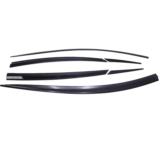 Дефлектор боковых окон Nissan Patrol 2010-/Infiniti QX56 2010-2013/QX80 2013-, 6 шт, темный Sim NLD.SNIPATR1032/6 1