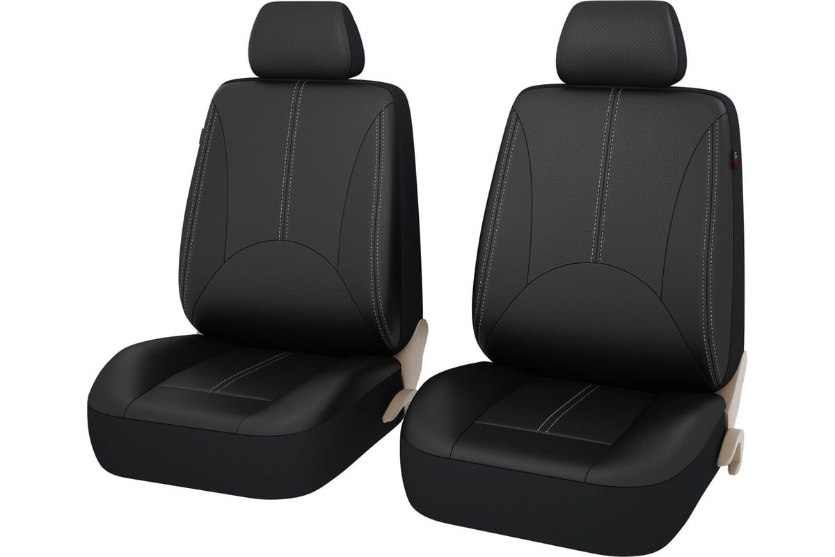 Чехлы PSV VW Polo VI 2020 черно коричневая экокожа Оригинал 136226 ...