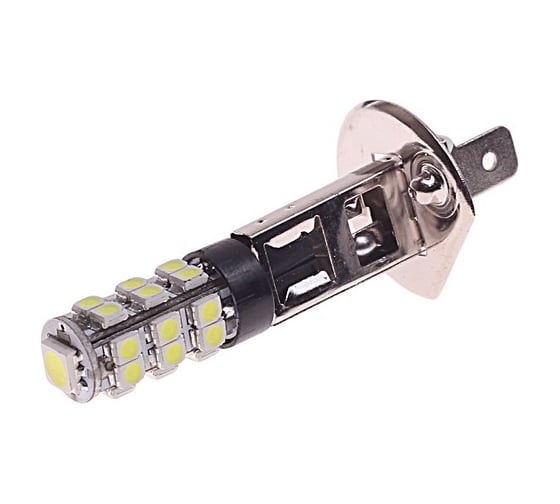 Автолампа H1 P14.5s 25 SMD 5050+3528 WHITE 6000K 452лм 12V 10 100 MEGAPOWER 80522