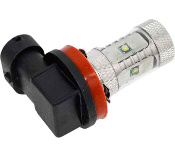 Автолампа H11 PGJ19-2 6 SMD CREE WHITE 6000K 336лм 12V 1 10 100, блистер MEGAPOWER 80575