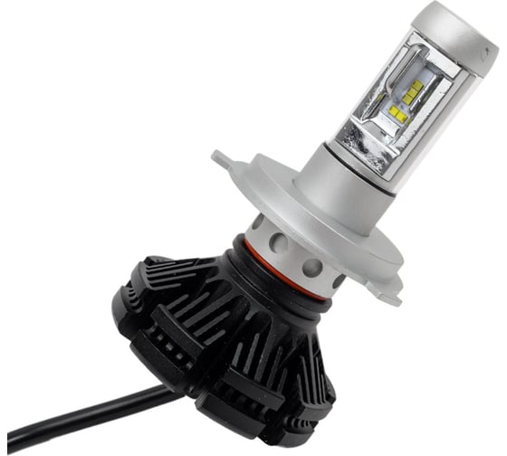 Автолампа со встроенным блоком, 2шт. H4 BRIGHT WHITE 10 SMD 6000K 12V-24V 1 10 MEGAPOWER 58725