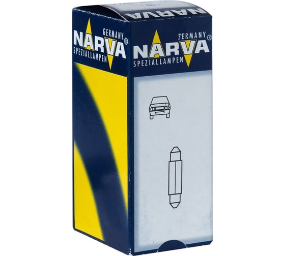 Автолампа C3W SV7 5 28мм 12V 10 200 NARVA 170943000 1