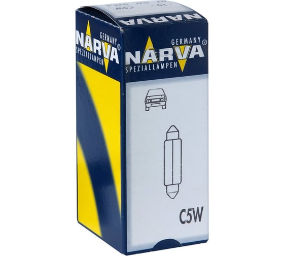 Автолампа C5W SV8.5 8 35мм 12V 10 200 HIT NARVA 171253000