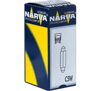Автолампа C5W SV8.5 8 35мм 24V 10 200 HIT NARVA 171363000