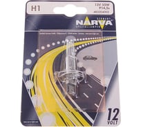 Автолампа H1 55 P14.5s блистер 12V 1 10 NARVA 483204000
