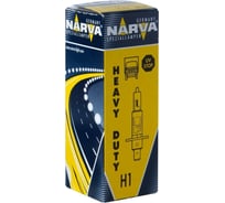 Автолампа H1 70 P14.5s HEAVY DUTY 24V 1 10 100 NARVA 487083000