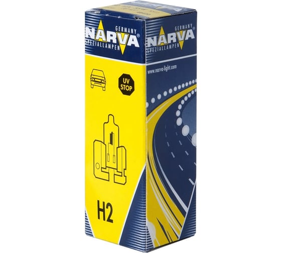 Автолампа H2 55 X511 12V 1 10 100 NARVA 484203000
