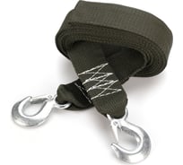 Буксировочный трос STVOL лента 12 т, 2 крюка, 4,2 м, 50 мм STB1202