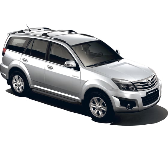 Алюминиевые пороги Rival Premium-Black для DW Hower H3 V - 2.0, 173 см, 2 шт A173ALB.2001.4