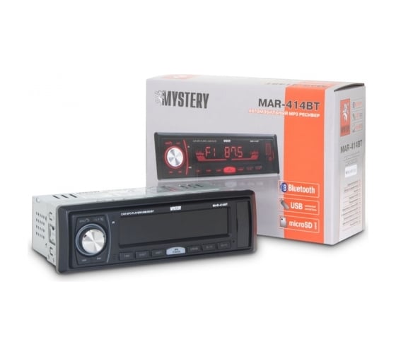 Автопроигрыватель MYSTERY MP3 MAR-414BT