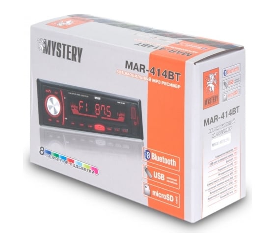 Автопроигрыватель MYSTERY MP3 MAR-414BT