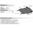 ЗК+КПП для Citroen C2 2005-2009/C3 2005-2009 АвтоБроня сталь 2 мм, крепеж в комплекте 111.01201.1 2
