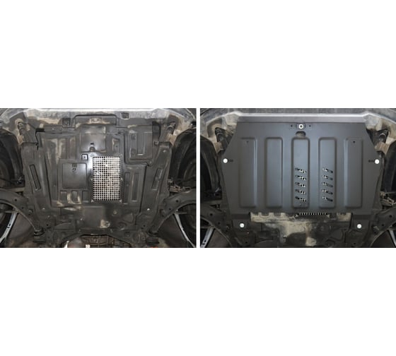 ЗК+КПП Great Wall Hover H6 2013-2015/Haval H6 2014-2016 2016-н.в. АвтоБроня сталь 2 мм 111.09415.1