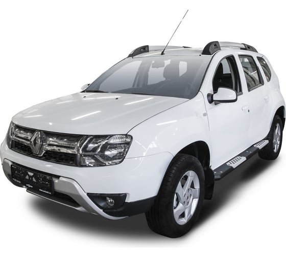 Алюминиевые пороги Rival для Nissan Terrano III 2014-2017 2017-н.в./Renault Duster 2010-2015 2015-н.в., 2 шт., R.4703.013