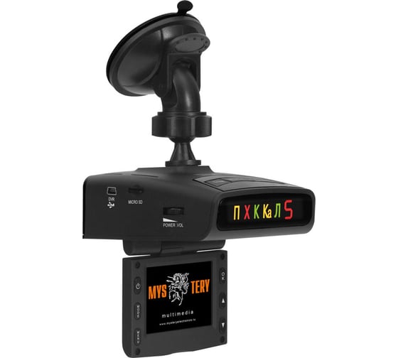Радар-детектор MYSTERY со встроенным FullHD видеорегистратором MRD-815HDVS 1