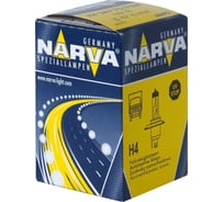 Автолампа NARVA H4 75 70 P43t-38 24V 1 10 100 HIT 488923000