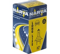 Автолампа NARVA H7 55 PX26d LONG LIFE 12V 1 10 100 483293000