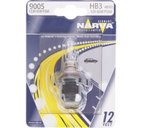 Автолампа NARVA HB3 9005 60 P20d блистер 12V 1 10 480054000